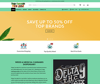 Mega Cannabis Fire Land