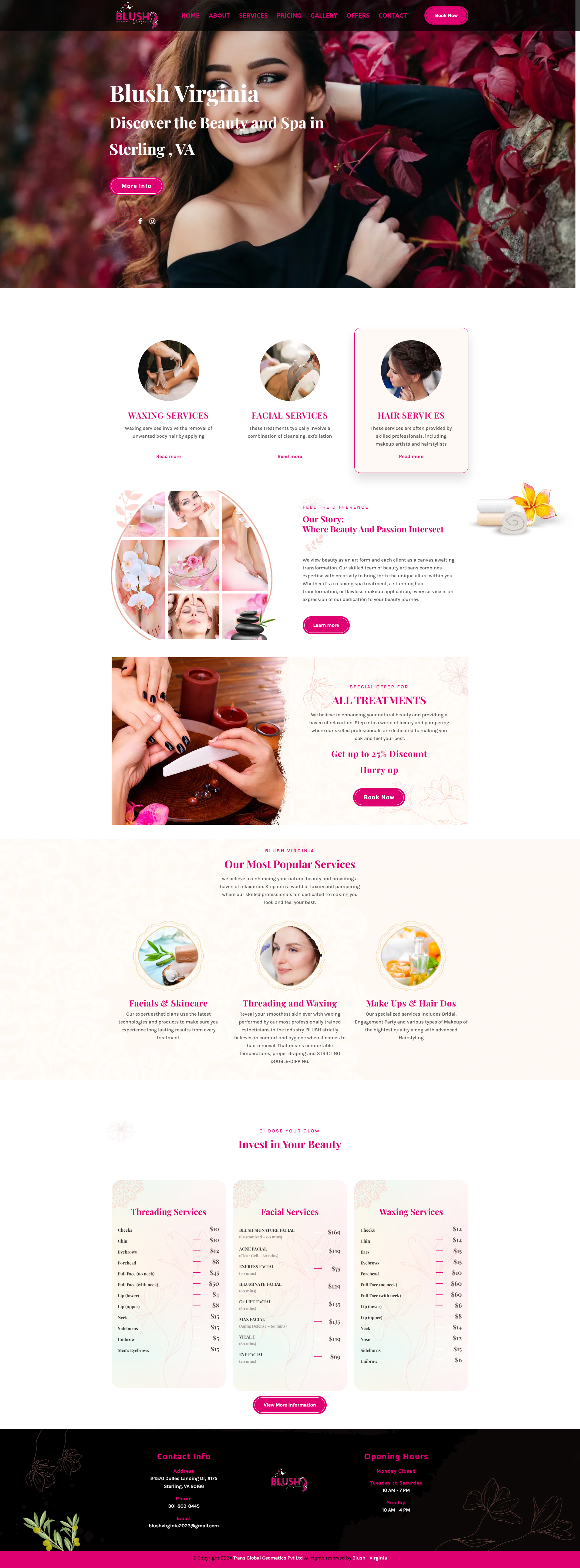 SEO for Beauty and Spa Website in Verginia